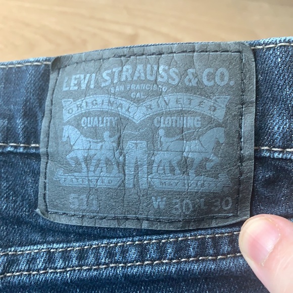 2009-2010 Levi’s 511 Slim Fit Denim Jeans - Picture 5 of 13